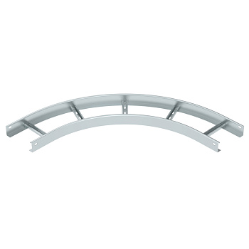 OBO BETTERMANN  Угловая секция 90° лестничного лотка 60х200 мм R=500 мм 6211422