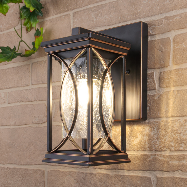 Elektrostandard GL 1026D / Светильник садово-парковый Spica черное золото a048172