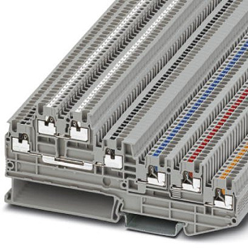 Phoenix Contact PTIO 1,5/S/5/U-BK/O-WH Клеммный модуль для подключения датчиков и исполнительных элементов 3244472