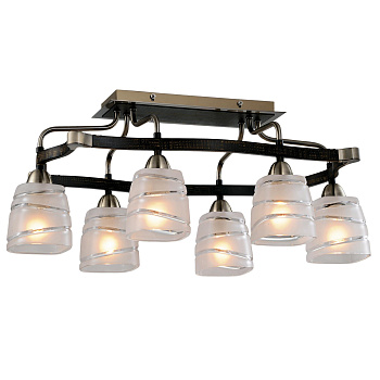 Citilux CL150161 Каппа Ст.Бронза+Холст Светильник Люстра