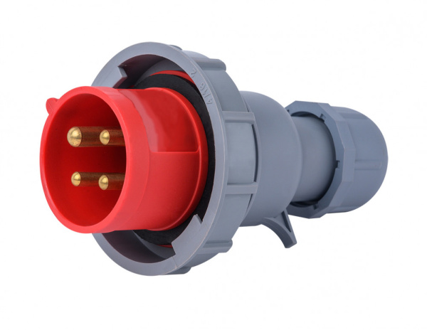 Dekraft Вилка перен. 3Р+РЕ 32А 380В IP67 ВП-103