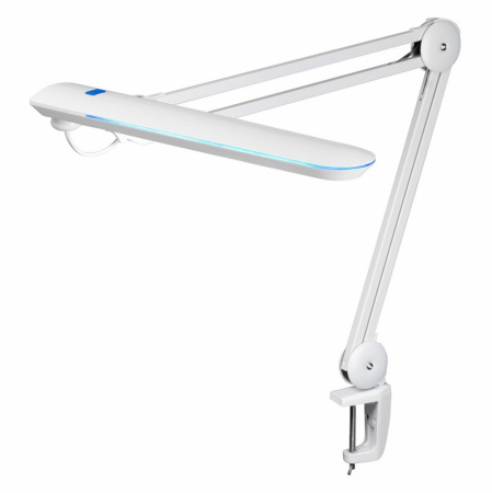 Настольная лампа на струбцине 60 LED, Blue Stream, белая Rexant 31-0407