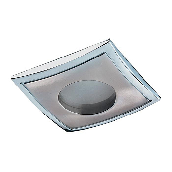 Novotech 369306 NT09 288 никель/хром Встраиваемый НП светильник IP65 GX5.3 50W 12V AQUA