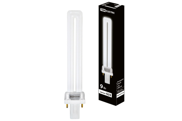 TDM Лампа энергосберегающая КЛЛ-PS-9 Вт-4000 K-G23 SQ0323-0085