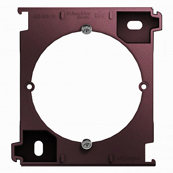 Systeme Electric Glossa Баклажановый Расширение коробки наружного монтажа