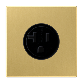 JUNG розетка NEMA 5-20R 20А, 125В АС классик, латунь Classic ME2521-20C