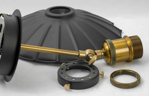 Купить Lussole PROMO 2 Металл Черный / бронзовый Металл Светильник настенный E27 60W LSP-9102