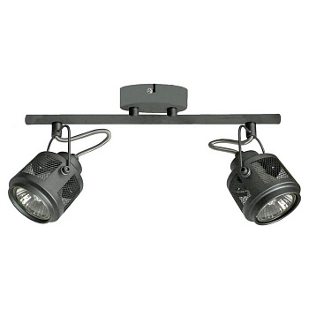 Lussole LOFT Металл Серый /  Металл Светильник настенно-потолочный GU10 35W LSP-8046 Lussole LOFT Металл Серый /  Металл Светильник настенно-потолочный GU10 35W LSP-8046