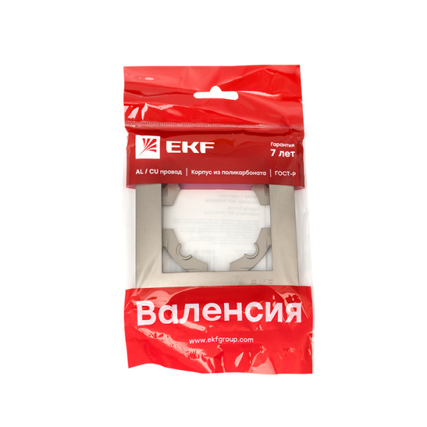 Купить EKF PROxima Валенсия Рамка 1-местная кашемир