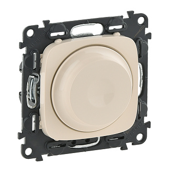 Legrand Valena ALLURE DIY Сл.кость Светорегулятор поворотный, 300Вт, универсальный, без нейтрали 752860