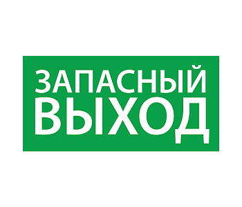 АСТЗ ЭЗ "Выход EXIT" (125х250) 1003125250