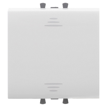 DKC Инвертор одноклавишный модульный, "Avanti", "Белое облако", 2 модуля