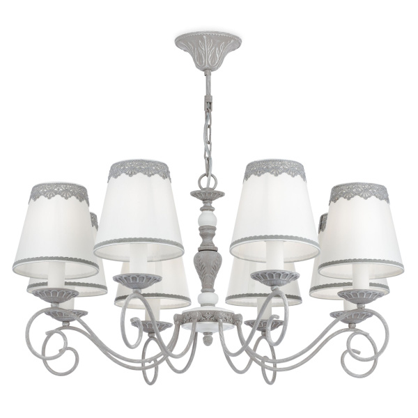 Maytoni Elegant Bouquet Серый Люстра 8xE14 40W ARM023-08-S Купить Maytoni Elegant Bouquet Серый Люстра 8xE14 40W ARM023-08-S