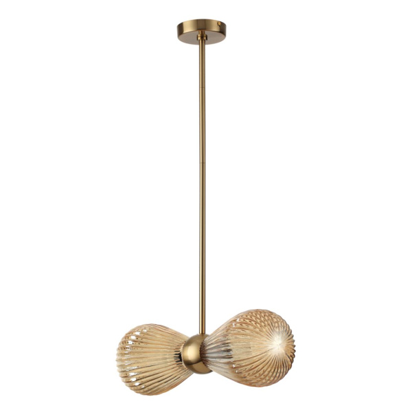 Odeon Light 5402/2 MODERN ODL_EX23 21 золотой/янтарный/металл/стекло Подвес E14 2*40W ELICA Odeon Light 5402/2 MODERN ODL_EX23 21 золотой/янтарный/металл/стекло Подвес E14 2*40W ELICA