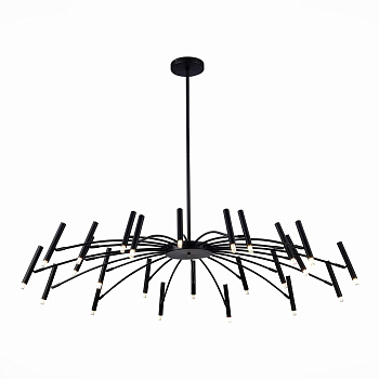 ST LUCE SL1214.402.24 Светильник потолочный Черный/Черный G9 24*5W 4000K