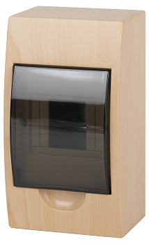 ЭРА Корпус пластиковый ЩРН-П-04 ЭРА BOXF 04_P IP41, сосна