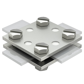 OBO Bettermann Соединитель полосы крестовой 5314720