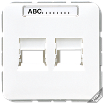 JUNG Крышка для модульных гнезд AMP KAT5 569-25WE