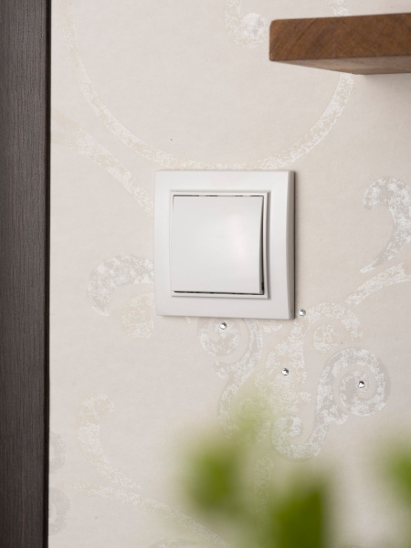 Купить EKF Basic Минск Белый Кнопка нажимная, 10А, СП