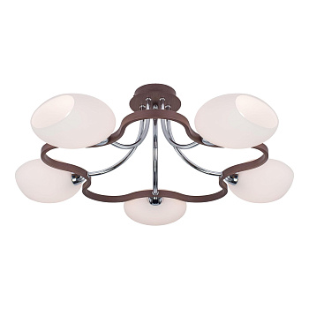 Citilux CL131151 Октава Хром+Венге Светильник Люстра