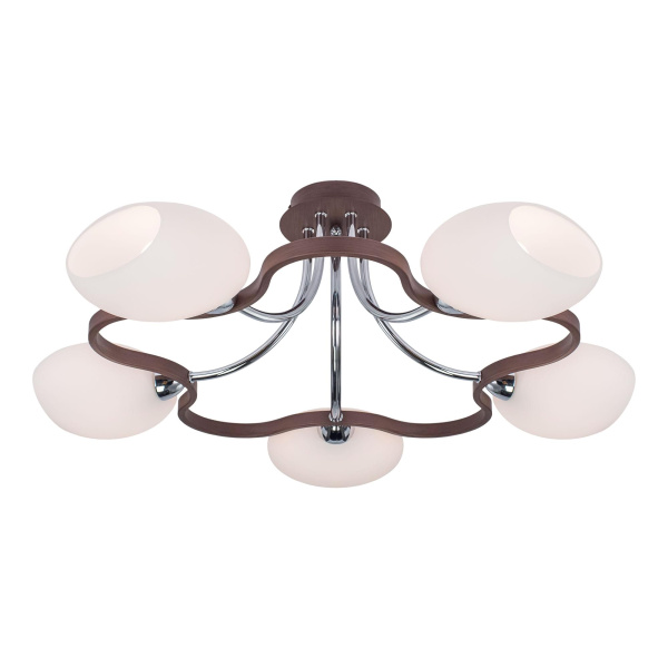 Citilux CL131151 Октава Хром+Венге Светильник Люстра