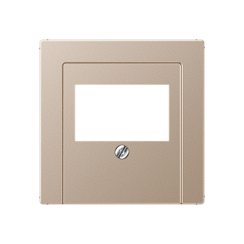 JUNG A 500 Шампань Накладка розетки TAE, моно-/стерео аудио розетки A569PLTCH