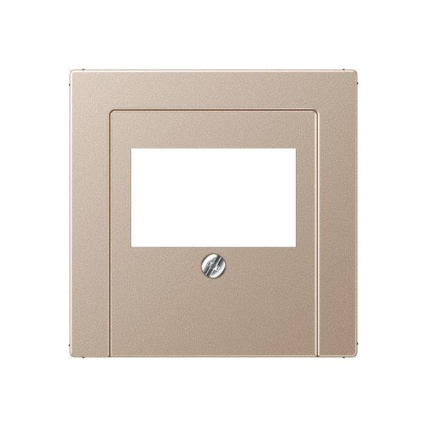 JUNG A 500 Шампань Накладка розетки TAE, моно-/стерео аудио розетки A569PLTCH