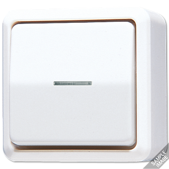 JUNG Выключатель контрольный для накладного монтажа, слоновая кость 606KO5A