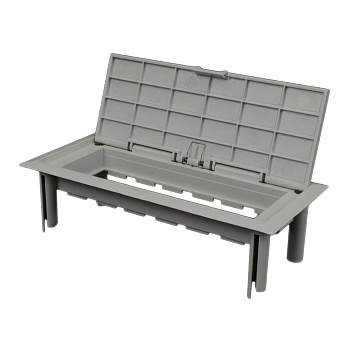 Kopos Лючок в каб. каналы PK на 3 модуля 45х45 KOPOBOX MINI P (HB) KOPOBOX MINI P_HB