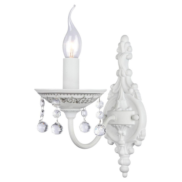 Maytoni Elegant Bellona Белый Бра 1xE14 60W ARM386-01-W