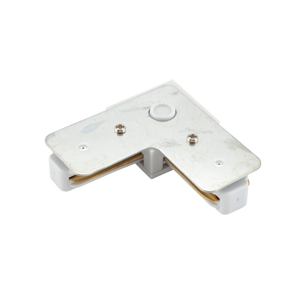 Купить Denkirs TR1102-WH Соединитель для шинопровода L-образный, белый