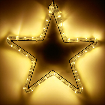 Arlight Фигура ARD-STAR-M1-295x275-36LED Warm (230V, 2.5W) (Ardecoled, IP65) 025312