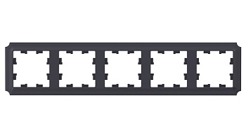 Systeme Electric AtlasDesign Antique Карбон Рамка 5-ая, универсальная