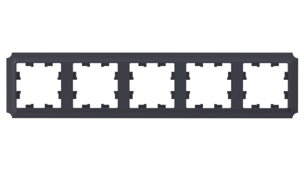 Systeme Electric AtlasDesign Antique Карбон Рамка 5-ая, универсальная