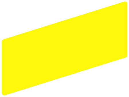 SE XB5 Маркировка (8х27) под держатель (30х40) белый/желтый фон для XB5 ZBY0102