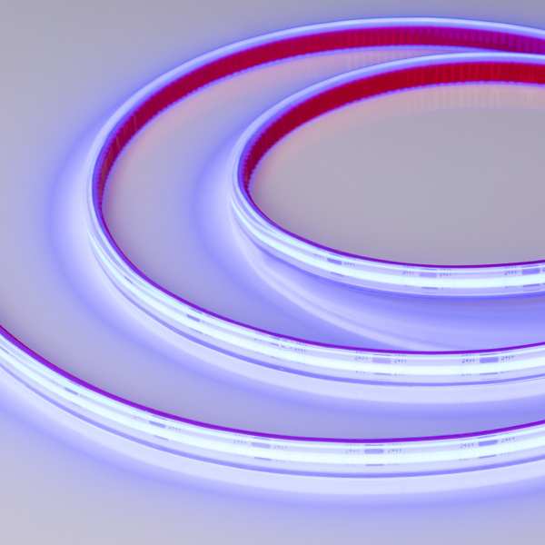 Купить Arlight Светодиодная лента COB-5000PS-CSP-544-24V Blue (10mm, 11.5W, IP67) (-) 032182