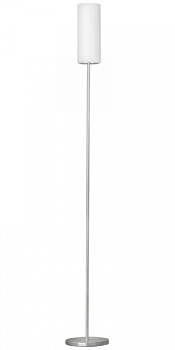 Eglo Торшер TROY 3, 1X60W (E27), H1530, никель/белый 85982 Eglo Торшер TROY 3, 1X60W (E27), H1530, никель/белый 85982