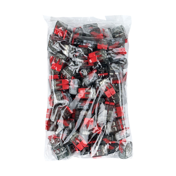 Купить EKF PROxima Клемма СМК 221-412 2 отверстия 0.2-4.0 мм2 (100шт.)