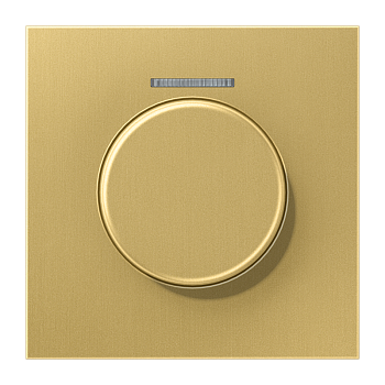 JUNG Накладка роторного механизма со световодом, латунь Classic ME1940KO5C