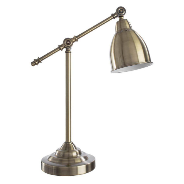 Arte Lamp Braccio Бронза Лампа настольная офисная 1x60W 1xE27 A2054LT-1AB