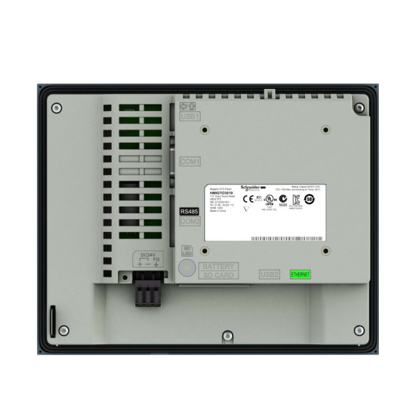 Купить SE Magelis Сенсорный цветной терминал 7" 800х480 8 кн., RJ45 RS232/485 SUB-D Eth 96Mб/512кБ слот SD HMIGTO3510