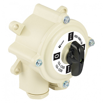 EKF PROxima Пакетный переключатель (реверс) ПП 3-40/Р М2 пл. IP56