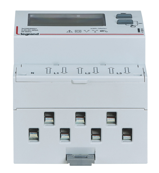 Купить Legrand Трехфазный счётчик EMDX³ - 63 А - 4 модуля - выход RS 485 412091