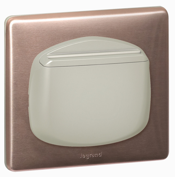Купить Legrand Celiane Титан Накладка карточного выключателя мех 67563 068509