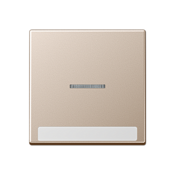 JUNG Клавиша с полем для надписи, шампань A590BFNAKO5CH
