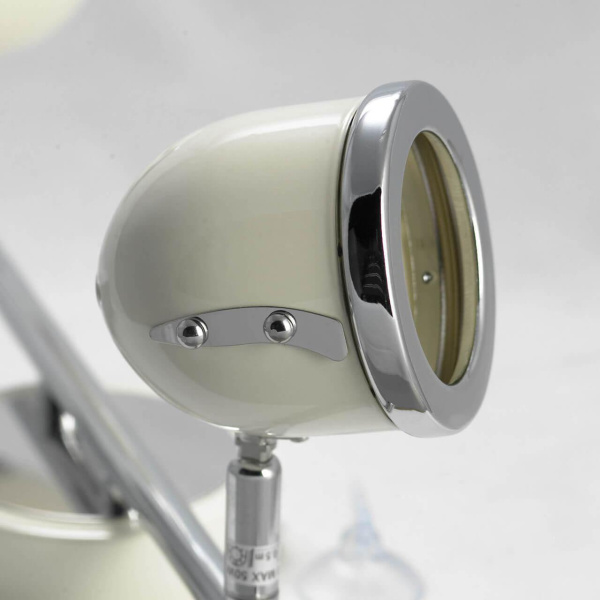 Lussole S.R.L Металл Белый / хром Металл Светильник настенно-потолочный GU10 5,5W GRLSN-3111-02 Купить Lussole S.R.L Металл Белый / хром Металл Светильник настенно-потолочный GU10 5,5W GRLSN-3111-02