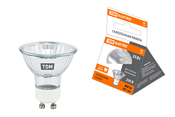 TDM Лампа галогенная с отражателем MR16 (JCDRC) - 35 Вт - 230 В - GU10 SQ0341-0010