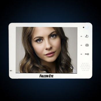 Falcon Домофон цв. TFT 8,  hand-free, AC 230 В 50 Гц. - AC 13 В 1400 мА FE-74R WHITE