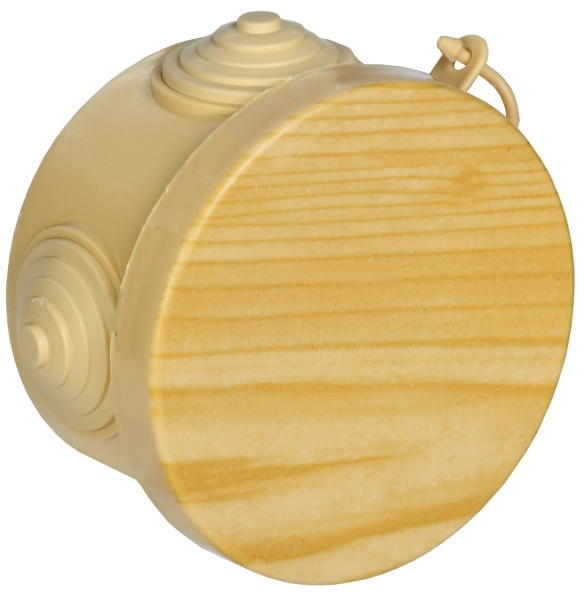 IEK Коробка расп. КМ для о/п D=65х40мм IP54 4 вв. сосна