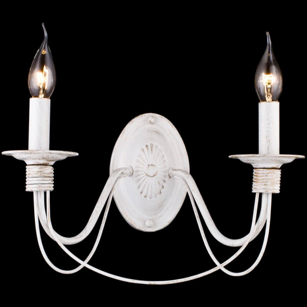 Купить Freya Classic Velia Белый с Золотом Бра E14 60W FR2046-WL-02-WG